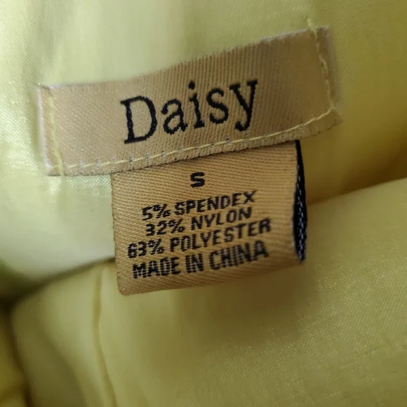 🔴 Yellow formal strapless mini dress - Picture 2 of 4